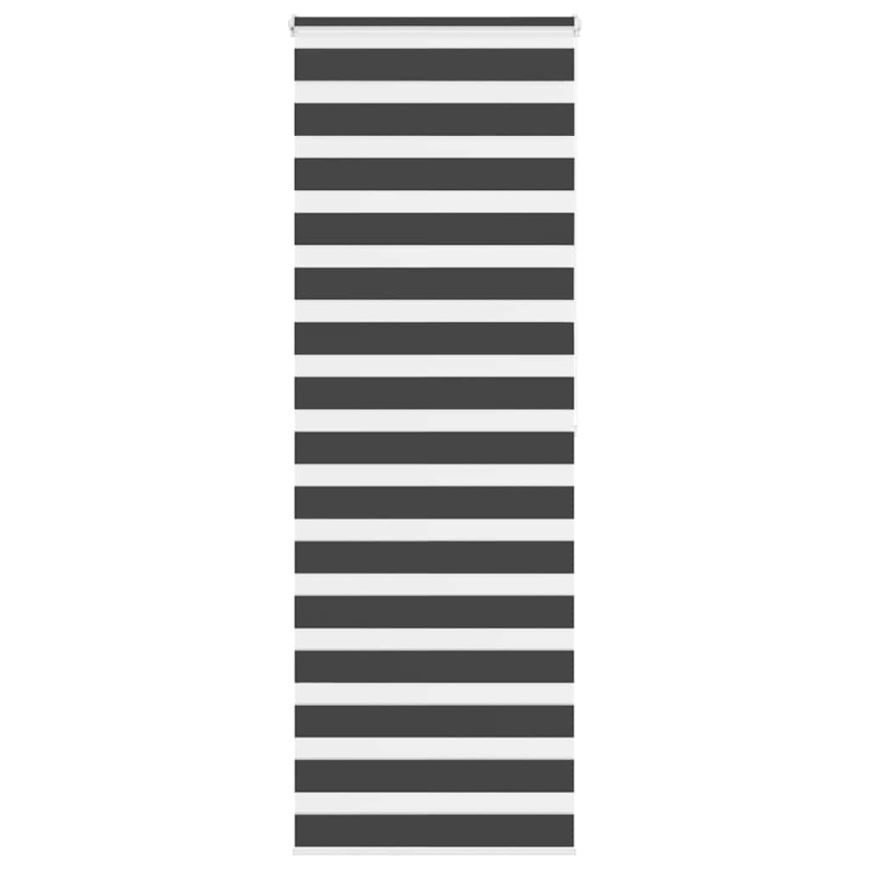 Zebra Roleta Černá Šířka Látky 85,9 Cm Polyester Černá - 160 x 100 cm
