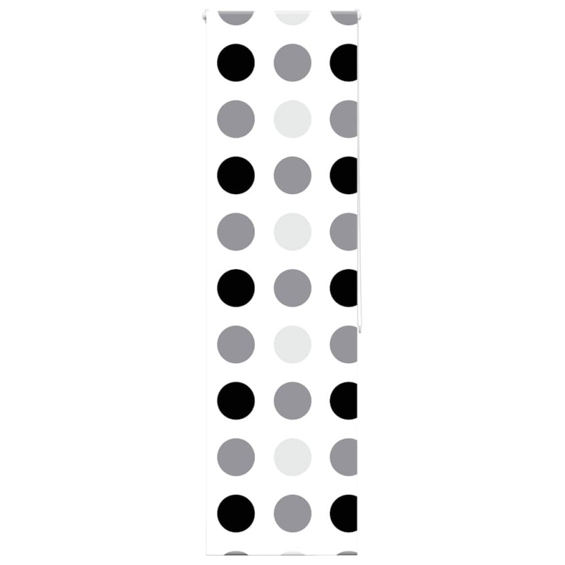 Sprchová Roleta Šířka Látky 56 Cm Puntíky - bez kazety / 80 x 240 cm