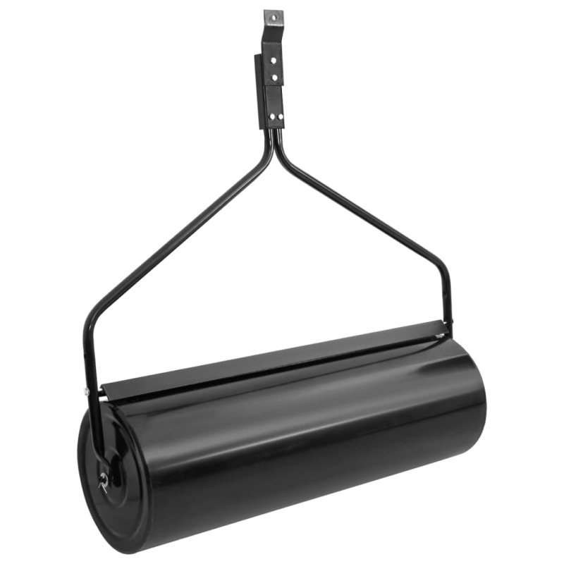 Zahradní Válec Na Trávník Černý 63 L Železo - with handle & aerator clamps / Ø 30 x 90 cm
