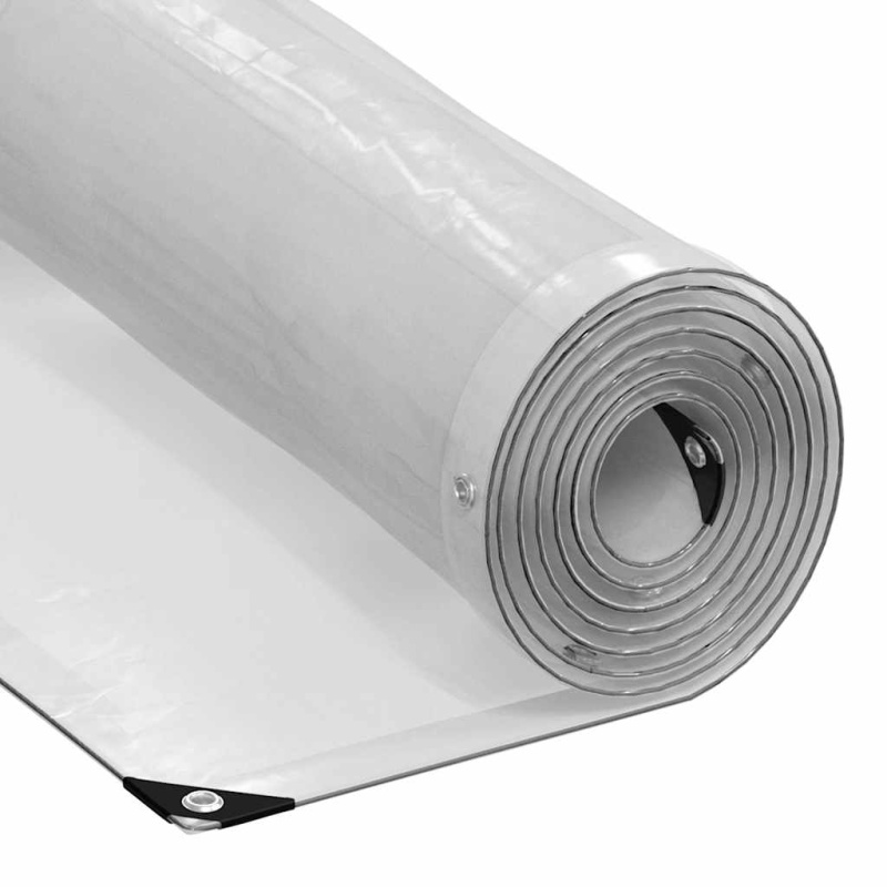 Čirá Plachta S Oky Polyethylen - 4 x 6 m