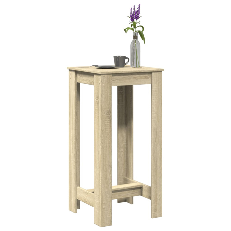 Barový Stůl 51 X 50 X 103,5 Cm Kompozitní Dřevo - Hnědý dub / 102 cm