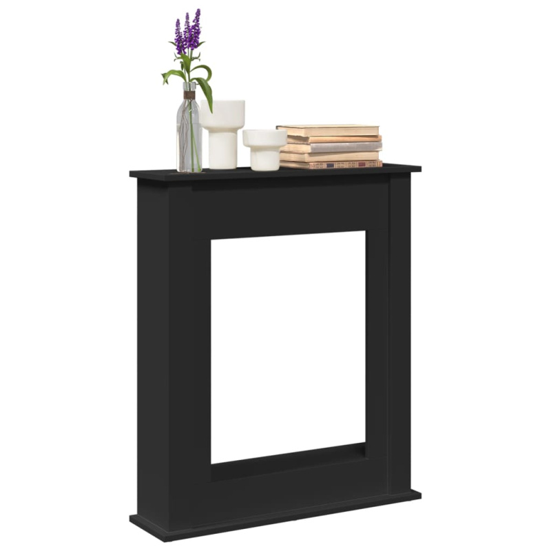 Krbová Obestavba Černá 75 X 20 X 87,5 Cm Kompozitní Dřevo - Kouřový dub