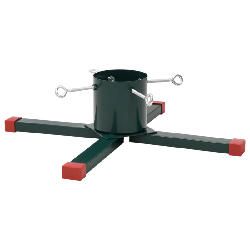 vidaXL Kovový vánoční stromeček pro dekorace černý 105 cm