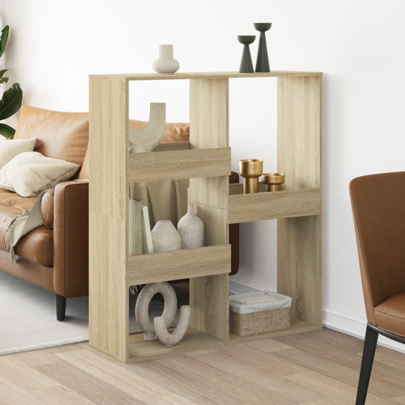 Dělicí Stěna 100 X 33 X Kompozitní Dřevo - artisian oak / 115 cm