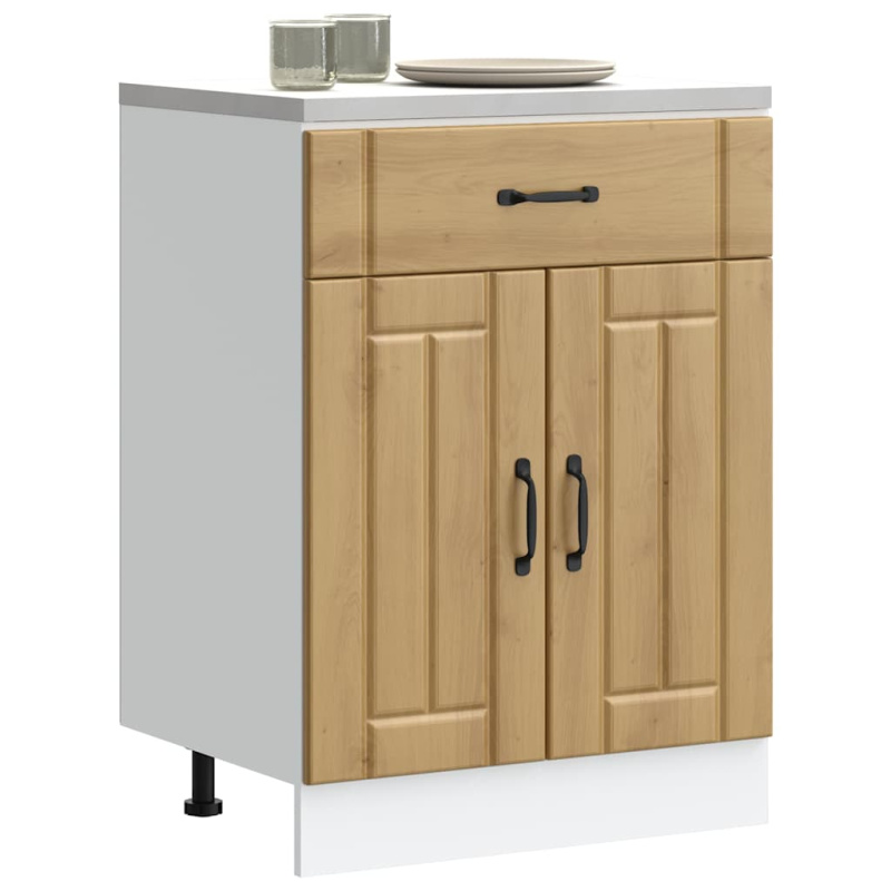 Kuchyňská Spodní Skříňka Lucca Artisan Oak Kompozitní Dřevo Dub Artisan