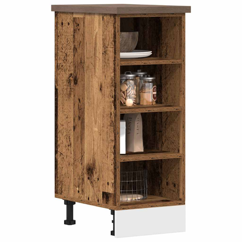 Spodní Skříňka Old Wood 30X44,5X81,5 Cm Kompozitní Dřevo Staré Dřevo