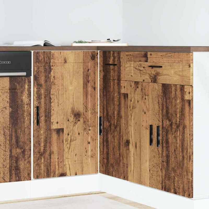 Kuchyňská Spodní Skříňka Porto Old Wood Kompozitní Dřevo Staré Dřevo