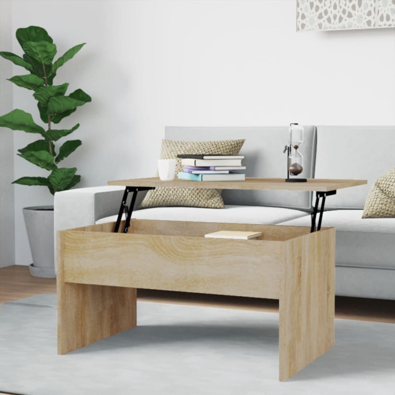 Konferenční Stolek 80X50,5X41,5 Cm Kompozitní Dřevo - Staré dřevo