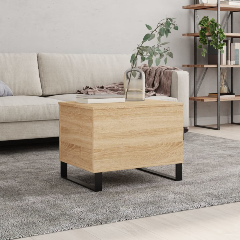 Konferenční Stolek 60X44,5X45 Cm Kompozitní Dřevo - Staré dřevo