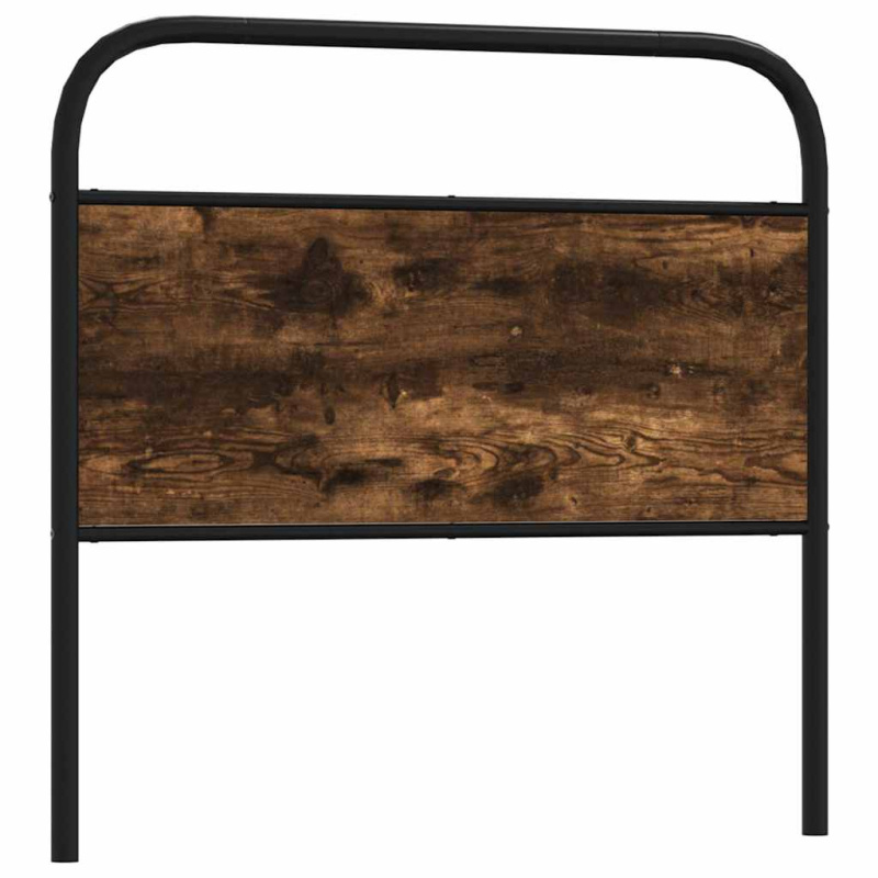 Čelo Postele Ocel A Kompozitní Dřevo - dub sonoma / 120 cm