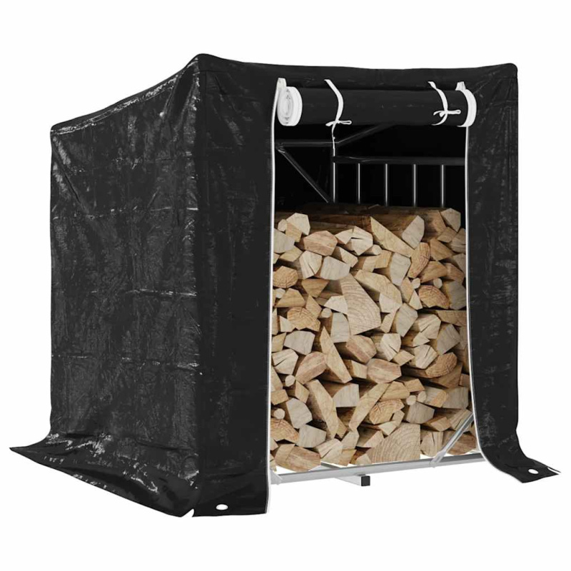 Stojan Na Palivové Dřevo S Krytem 100,5X100,5X110,5 Cm - 100 x 40 x 200 cm