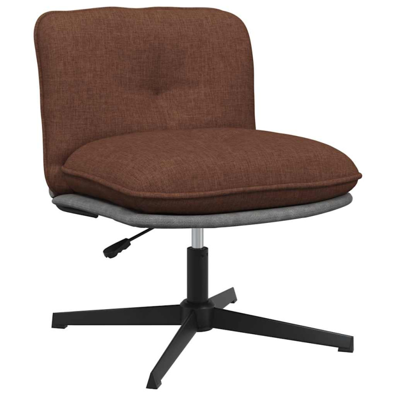 Otočná Kancelářská Židle Textil - Taupe