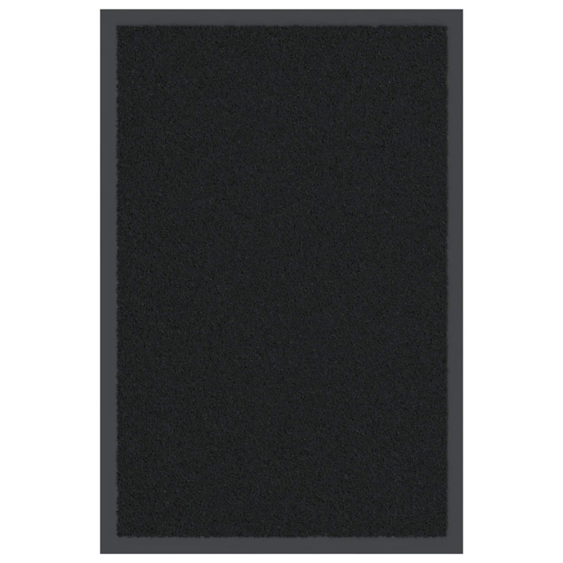 Rohožka Černá - Šedá / 115 x 400 cm