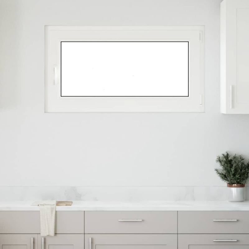 Sklepní Okno Risor 110X50 Cm Sklopné&Otočné Din Pravé Bílé