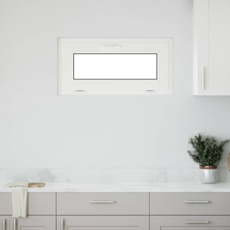 Sklepní Okno Risor Výklopné 2 Skla Barva Antracitová - with double glazing / 90 x 40 cm