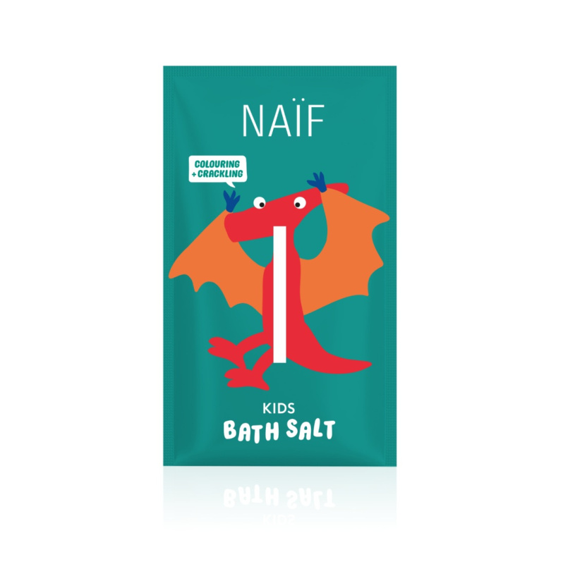 NAÏF Praskající barevná sůl do koupele