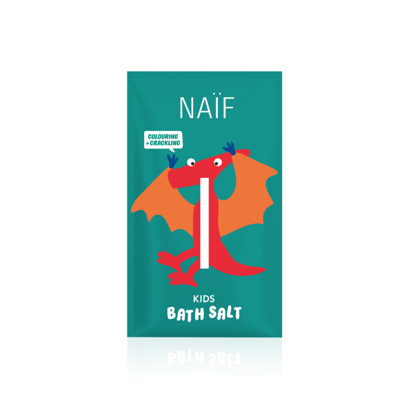 NAÏF Praskající barevná sůl do koupele
