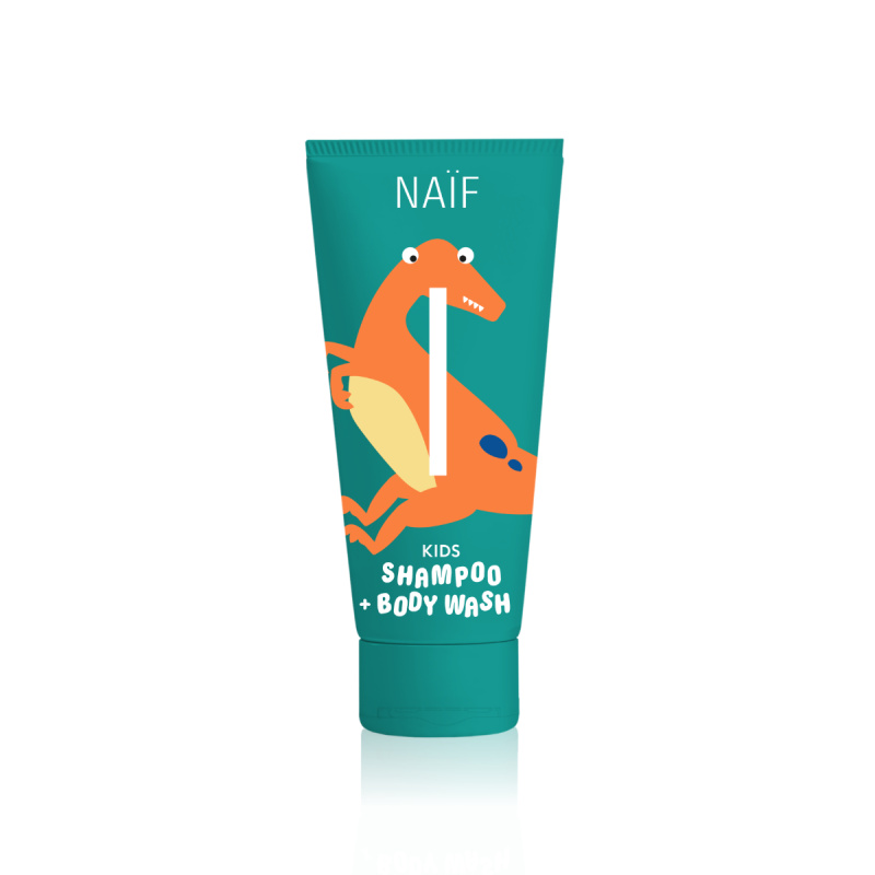 Naif Kids Shampoo + Body Wash dětský mycí gel a šampon 250 ml