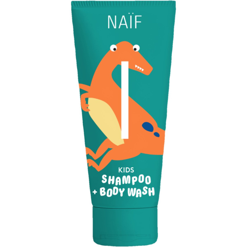 Naif Kids Shampoo + Body Wash dětský mycí gel a šampon 250 ml