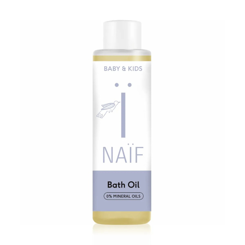 Naif Baby & Kids Bath Oil mléčný koupelový olej pro miminka a děti 100 ml