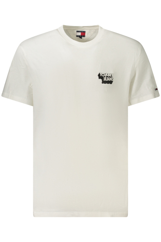 Tommy Jeans pánské bílé triko