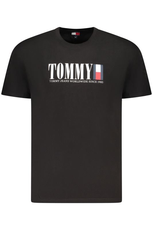 Tommy Jeans pánské černé triko