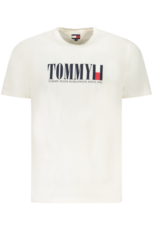 Tommy Jeans pánské bílé triko