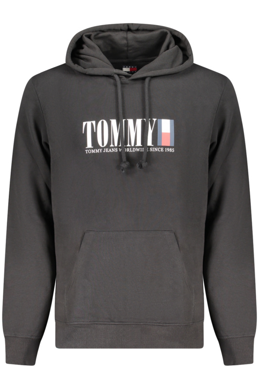 Tommy Jeans pánská černá mikina