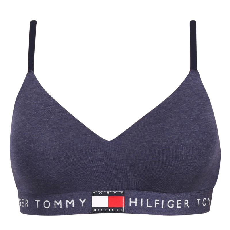 Dámská podprsenka Tommy Hilfiger modrá (UW0UW05715 DZ2) XL