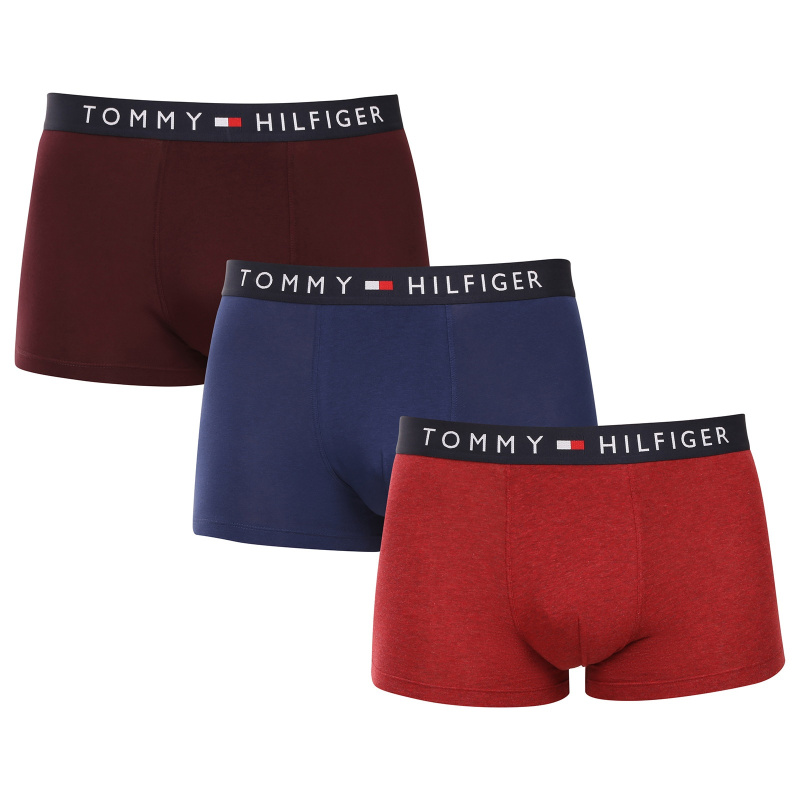 3PACK pánské boxerky Tommy Hilfiger vícebarevné (UM0UM03180 0VK) XL, trenky / trenýrky