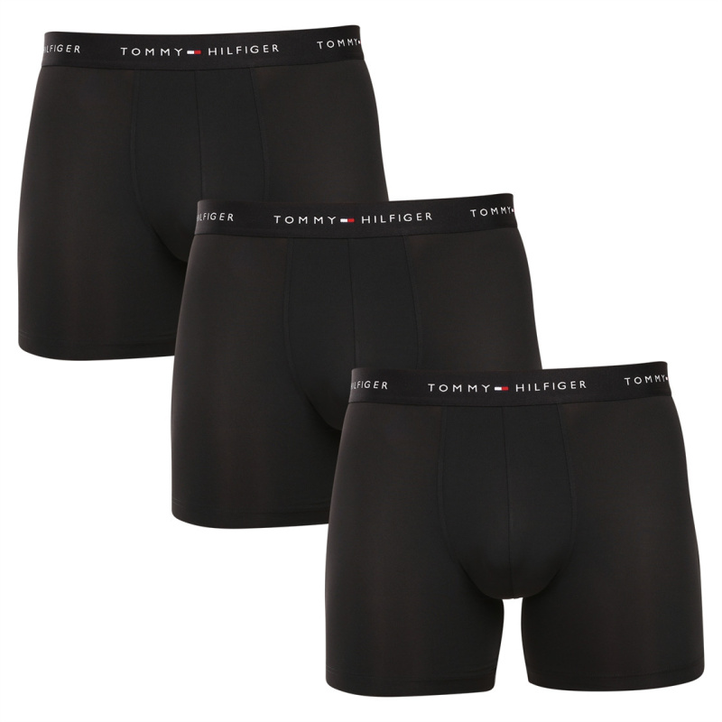 3PACK pánské boxerky Tommy Hilfiger černé (UM0UM03618 0XK) M, trenky / trenýrky