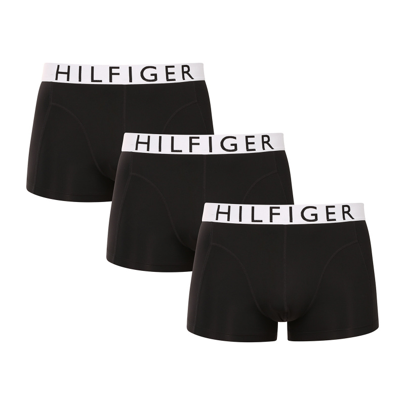 3PACK pánské boxerky Tommy Hilfiger černé (UM0UM03467 0XK) L, trenky / trenýrky
