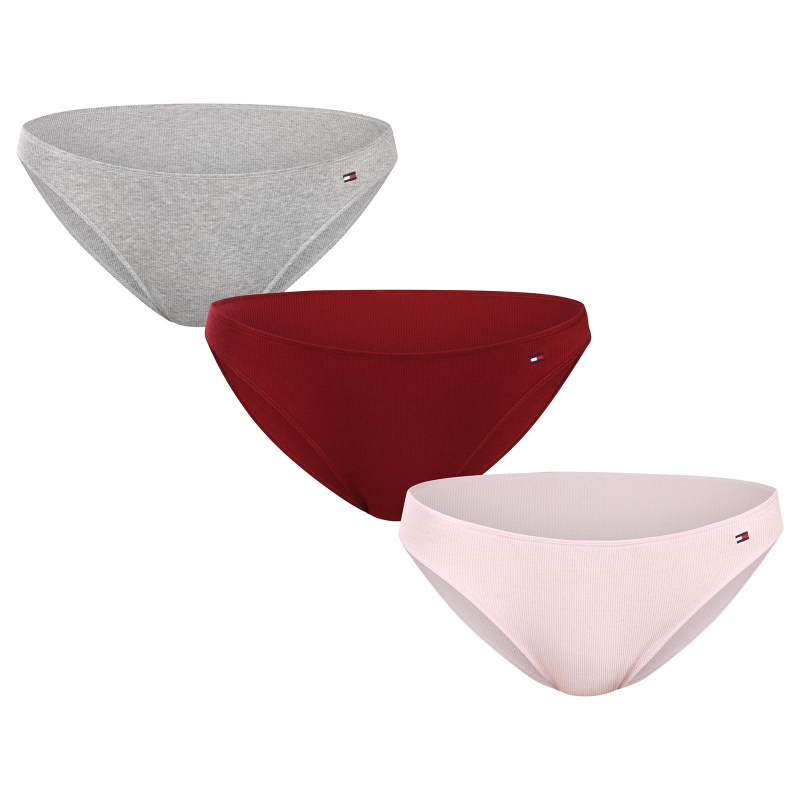 3PACK dámské kalhotky Tommy Hilfiger vícebarevné (UW0UW06131 0WT) L