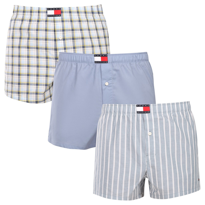 3PACK pánské trenky Tommy Hilfiger vícebarevné (UM0UM03613 0UO) XL, trenýrky