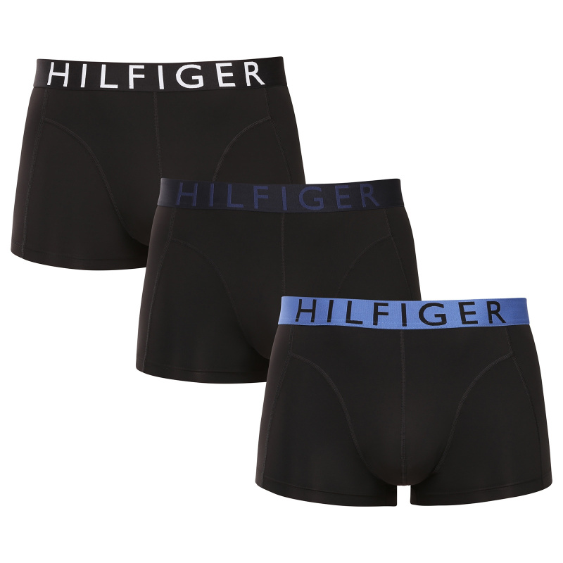 3PACK pánské boxerky Tommy Hilfiger černé (UM0UM03467 0V9) XL, trenky / trenýrky