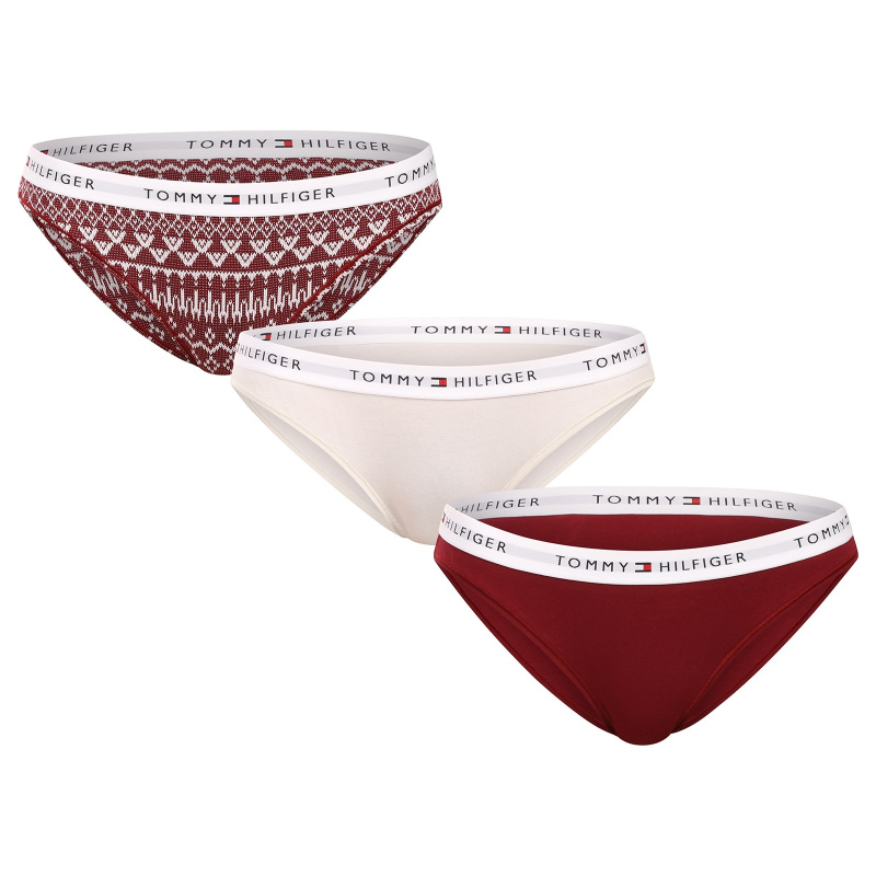 3PACK dámské kalhotky Tommy Hilfiger vícebarevné (UW0UW06133 0WX) M