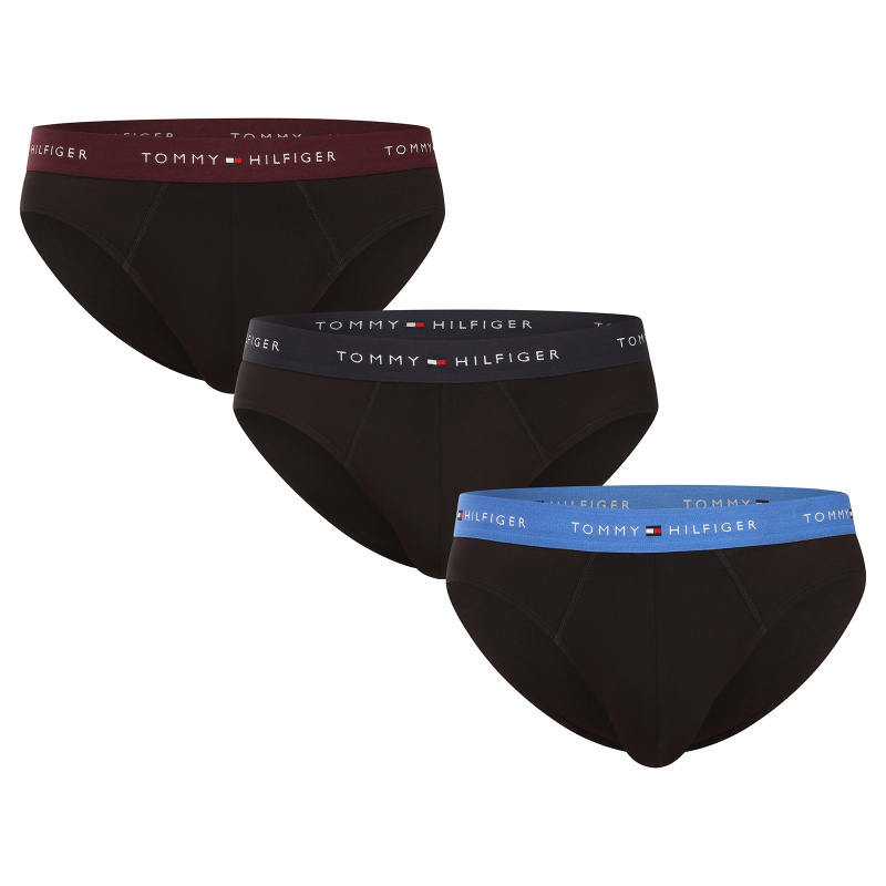3PACK pánské slipy Tommy Hilfiger černé (UM0UM03471 0T5) XXL