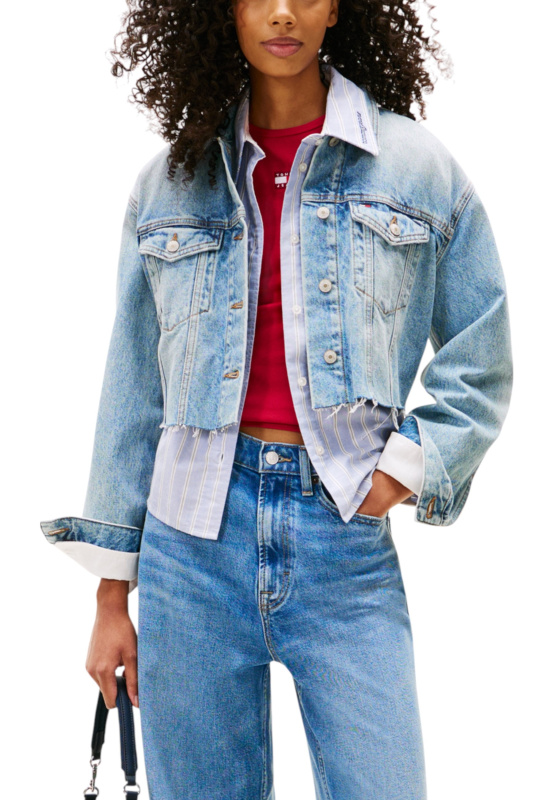 Tommy Jeans dámská džínová bunda