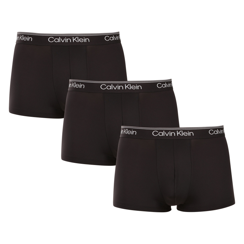 3PACK pánské boxerky Calvin Klein černé (NB4409-UB1) L, trenky / trenýrky