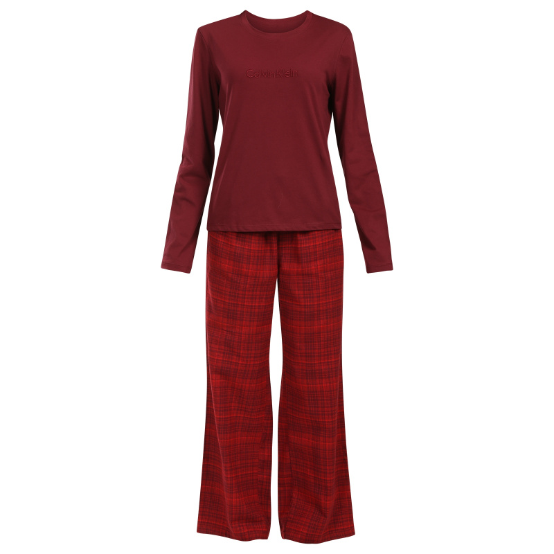 Dámské pyžamo Calvin Klein červené (QS7579 3E4) XS