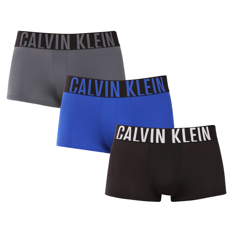 3PACK pánské boxerky Calvin Klein vícebarevné (NB3611A-Z2Q) L, trenky / trenýrky