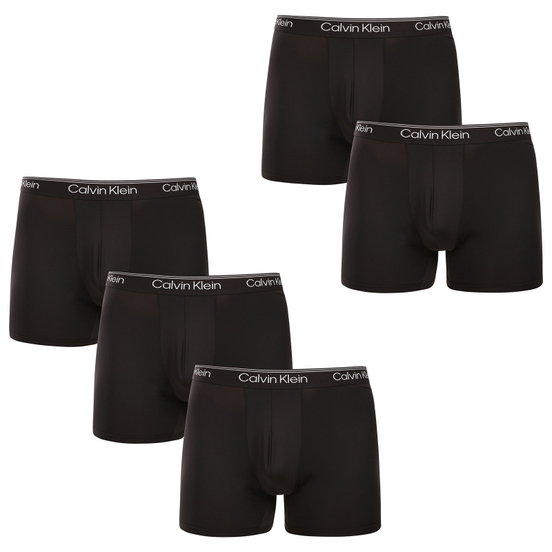 5PACK pánské boxerky Calvin Klein černé (NB4413-UB1) L, trenky / trenýrky