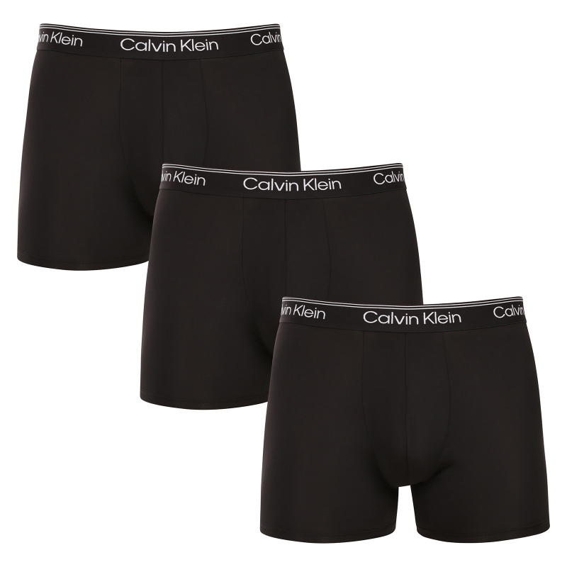 3PACK pánské boxerky Calvin Klein černé (NB4410-UB1) 4XL, trenky / trenýrky