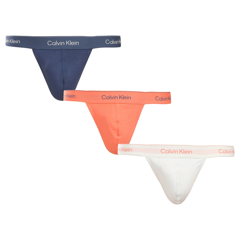 3PACK pánské jocksy Calvin Klein vícebarevné (NB4386-2V7) M