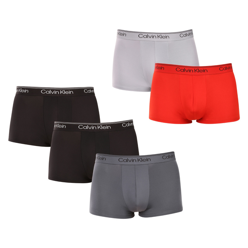 5PACK pánské boxerky Calvin Klein vicebarevné (NB4412-0AS) M, trenky / trenýrky