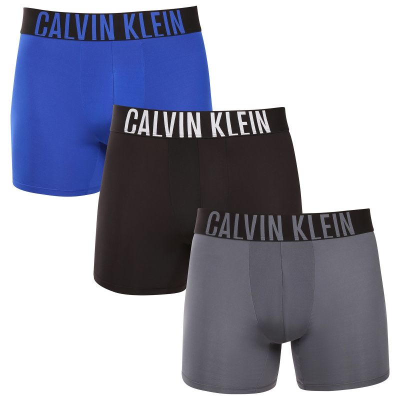3PACK pánské boxerky Calvin Klein vícebarevné (NB3612A-Z2Q) XXL, trenky / trenýrky