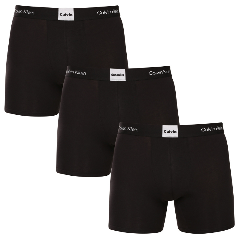 3PACK pánské boxerky Calvin Klein černé (NB4477-UB1) XXL, trenky / trenýrky