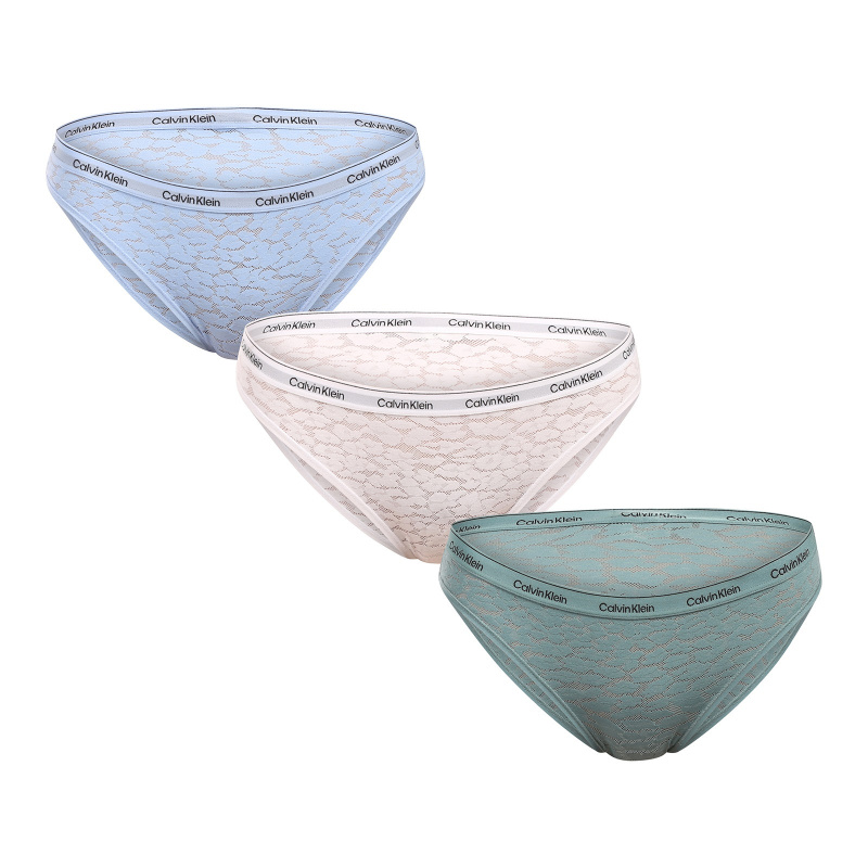 3PACK dámské kalhotky Calvin Klein vícebarevné (QD5069E-324) S
