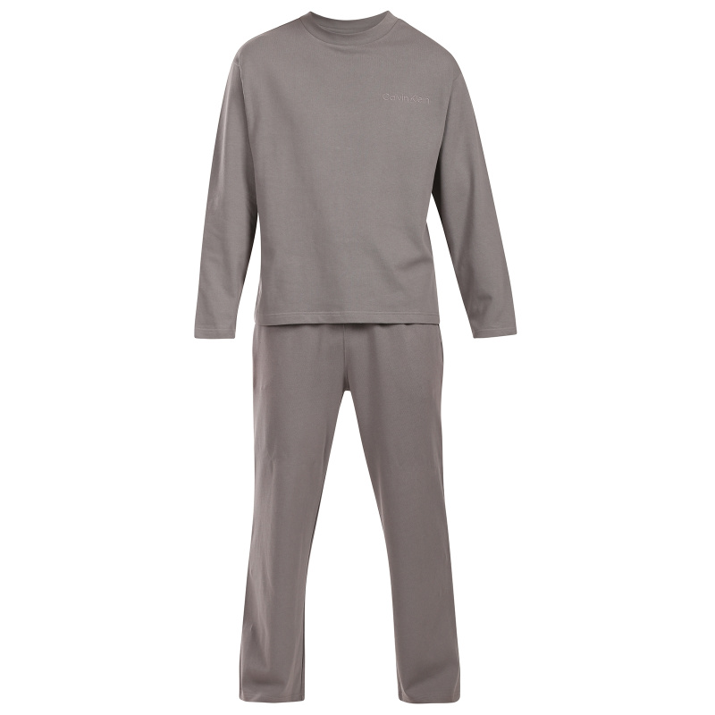 Pánské pyžamo Calvin Klein šedé (NM2951-PR8) S