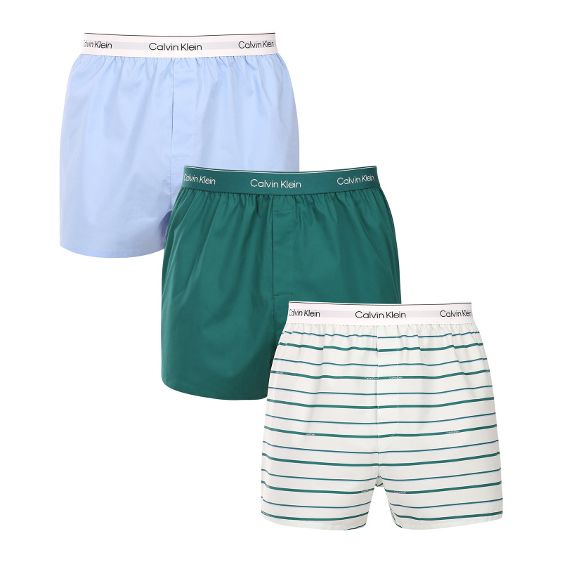 3PACK pánské trenky Calvin Klein vícebarevné (NB4267-0AC) 4XL, trenýrky